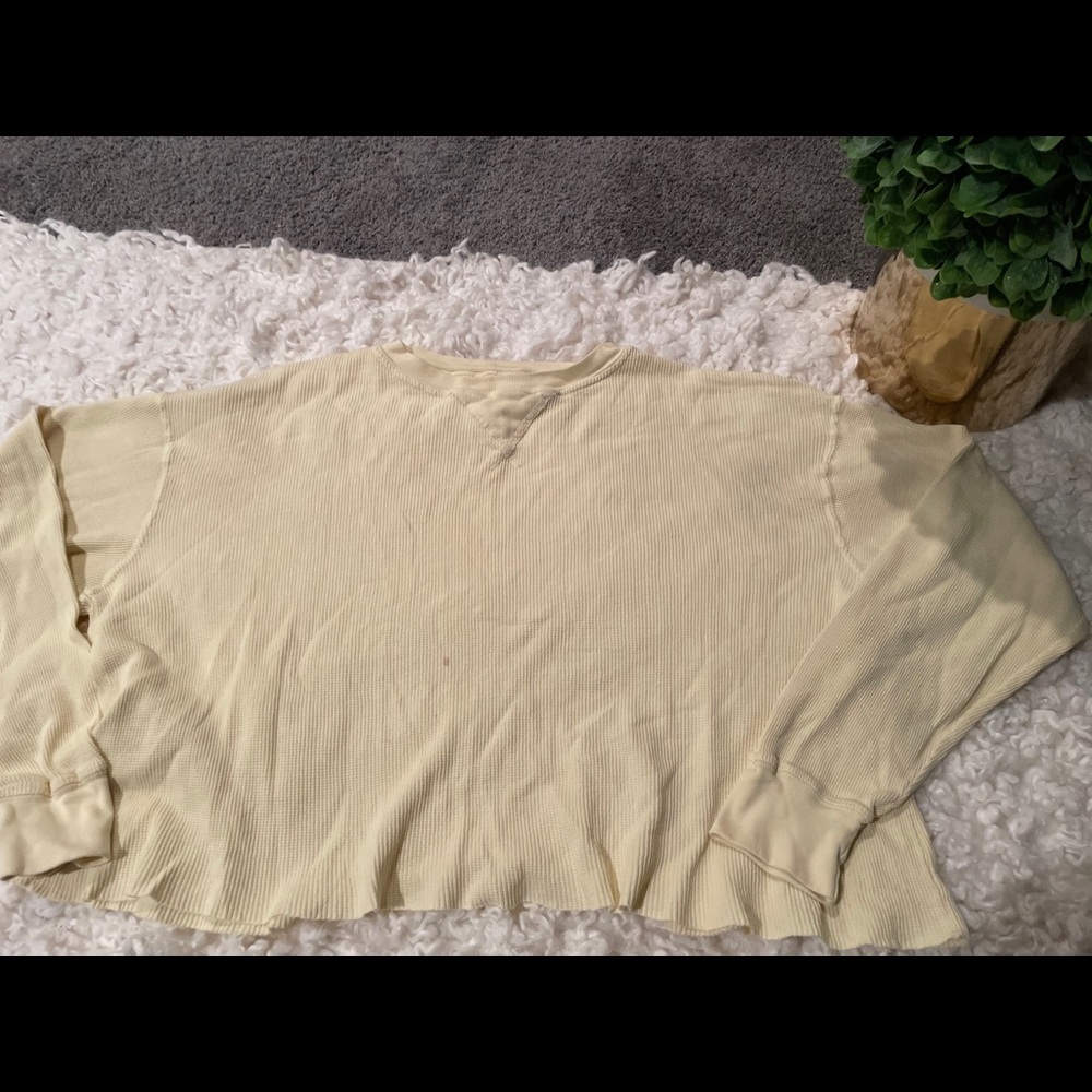 Brandy Melville waffle long sleeve